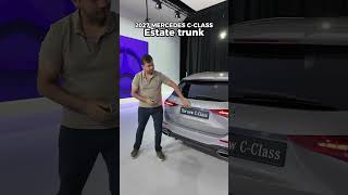 💡Trunk/boot (estate) of the new 2027 Mercedes C-Class ICE