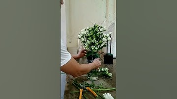 Thumbnail of #white and green combination#shorts#simple arrangement