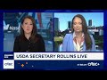 USDA Secretary Brooke Rollins: Food prices are beginning to settle down and stabilize