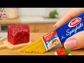 🔴[ライブ]🔴本格ミニスパゲティ作り方 | 世界一小さくて美味しいスパゲティ | ちび世界