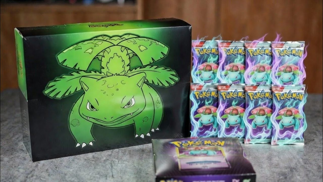 FIRST LIVE! Mega Venusaur ex Premium Collection + Phantasmal Flames Opening! 🔥🌿