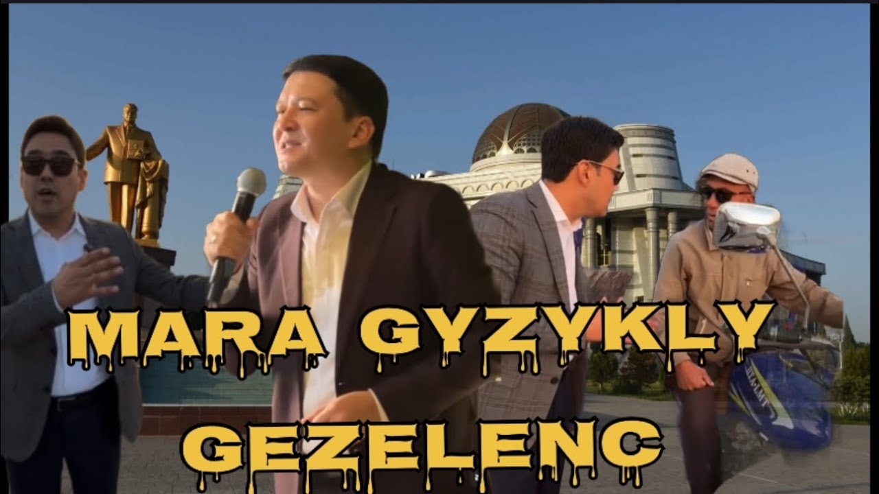 Ýagşy Goşunow Maryda obada gezelenç Palwan H bilen gyzykly toýda 