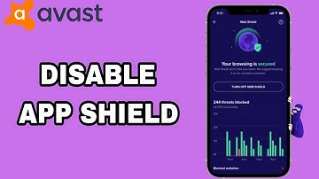 How To Disable And Turn Off App Shield On Avast Antivirus Security App