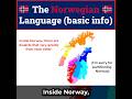 The Norwegian Language (basic info)