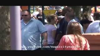 Britney Spears at Magic Kingdom