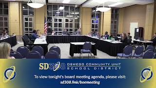 SD308 Board of Education Meeting 2026