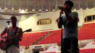 BSB singing Drowning at SC at the Cajun Dome