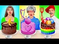 Me vs Grandma Cooking Challenge | Cake Decorating & Food Gadgets by Turbo Team