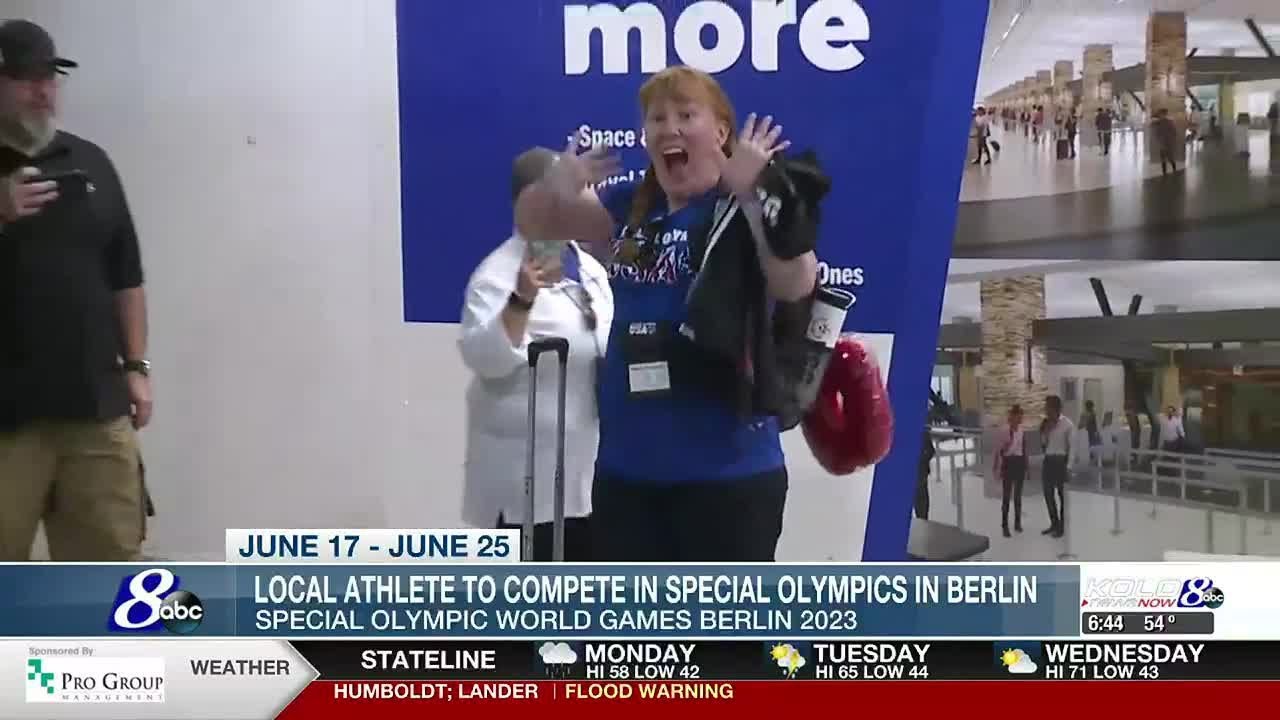 Local athlete competes in Special Olympics World Games in Berlin - YouTube