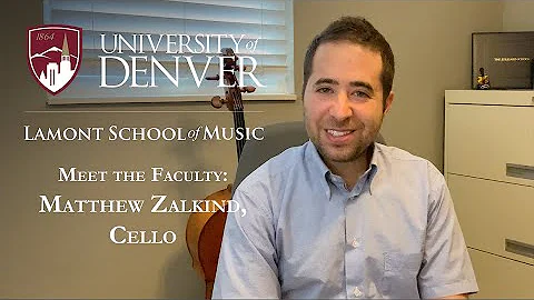 Meet the Faculty: Matthew Zalkind, cello