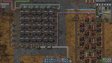 First Factorio Rocket launch