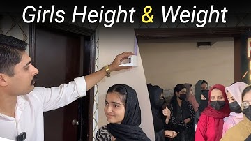 How To Measure Height of Girls? | Girls Medical Test
