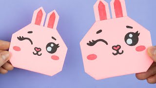 🐰 EASY ORIGAMI RABBIT! Fold It in Just 1 Minute! ✂️ - YouTube