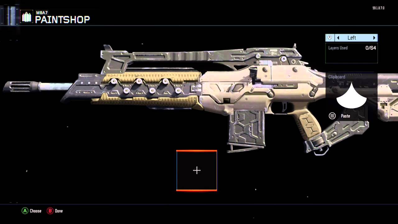 BlackOps3 Tutorial How to make Cyborg Camo