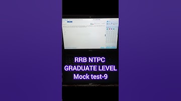RRB NTPC GRADUATE LEVEL || Mock Test-9 || #aspirants #rrbntpc2025 #rrbntpc #ntpc #graduate #mocktest