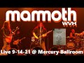 MAMMOTH WVH Live @ Mercury Ballroom FULL CONCERT 9-14-21 Louisville KY 60fps