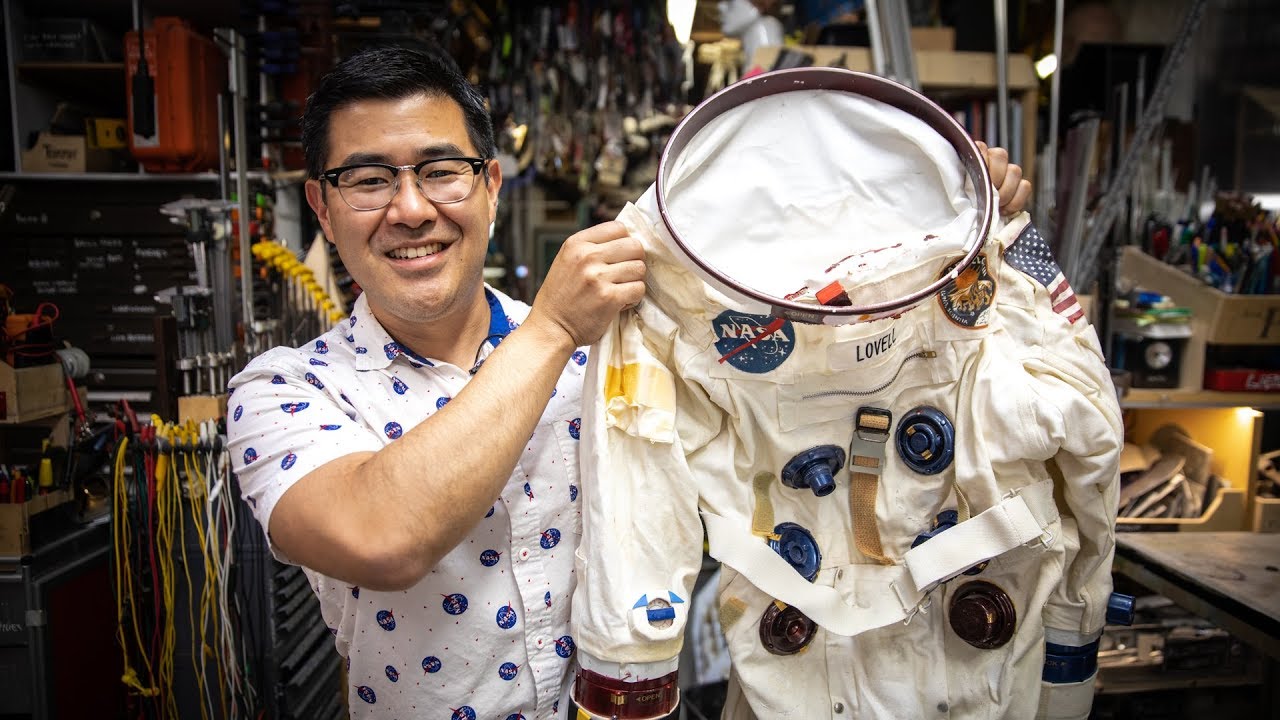 Inside Adam Savage's Cave: Ryan Nagata's First Spacesuit!