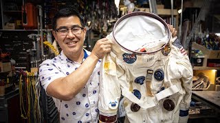 Inside Adam Savage's Cave: Ryan Nagata's First Spacesuit! Inside Adam Savage S Cave New Apollo Eva Gloves