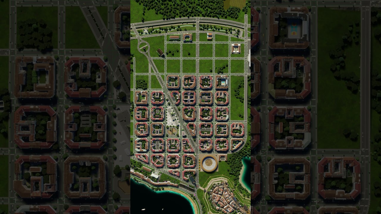 Superblock Supertimelapse #citiesskylines2