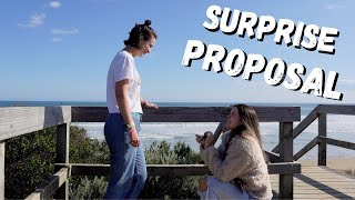 SHE PROPOSED with an Amazing Race Themed Proposal! | EPIC Marriage Proposal!