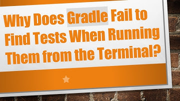 Why Does Gradle Fail to Find Tests When Running Them from the Terminal?