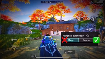 3.6 Update New Basic Setting (Firing Mode Button Display) 🆕❓Full Setting Explain ✔️ PUBG/BGMI 2025