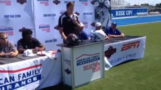 Bo Scarbrough's 2014 Under Armour All-American Game announc