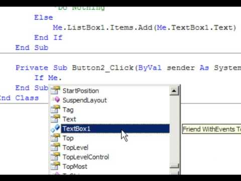 Visual Basi 2008 YouTube Music Player