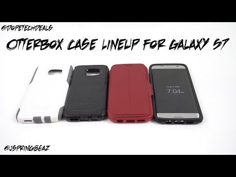 Otterbox의 Samsung Galaxy S7 및 S7 Edge 케이스 라인업!