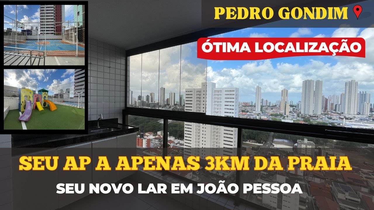 MORE BEM! Apartamento super bem localizado em João Pessoa - #PARAÍBA