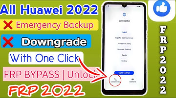 All Huawei FRP Bypass 2022||FRP Unlock/Bypass Google Account Lock || No Need to PC No Downgrad