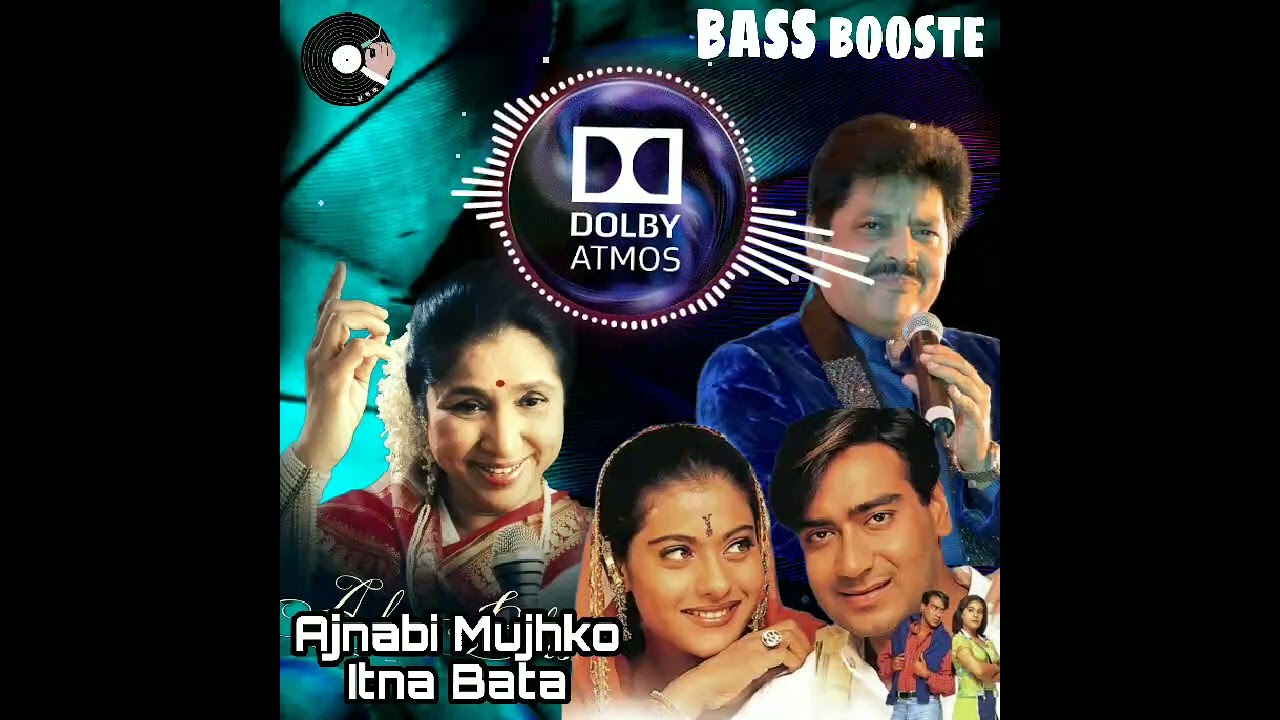Ajnabi Mujhko Itna Bata Dolby Atmos 81 stereo mixing  AshaBhosle  UditNarayan