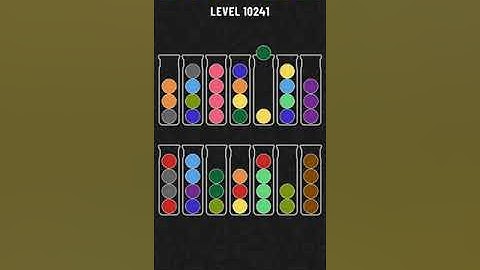 Ball Sort Puzzle Level 10241 / Water Sort Puzzle Level 10241  / all the same