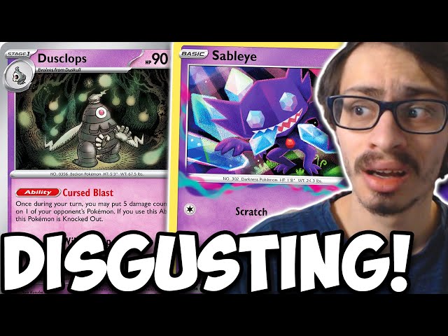 This New Spread Deck Is Absolutely DISGUSTING! Dusclops Sableye Combo!  PTCGL - YouTube