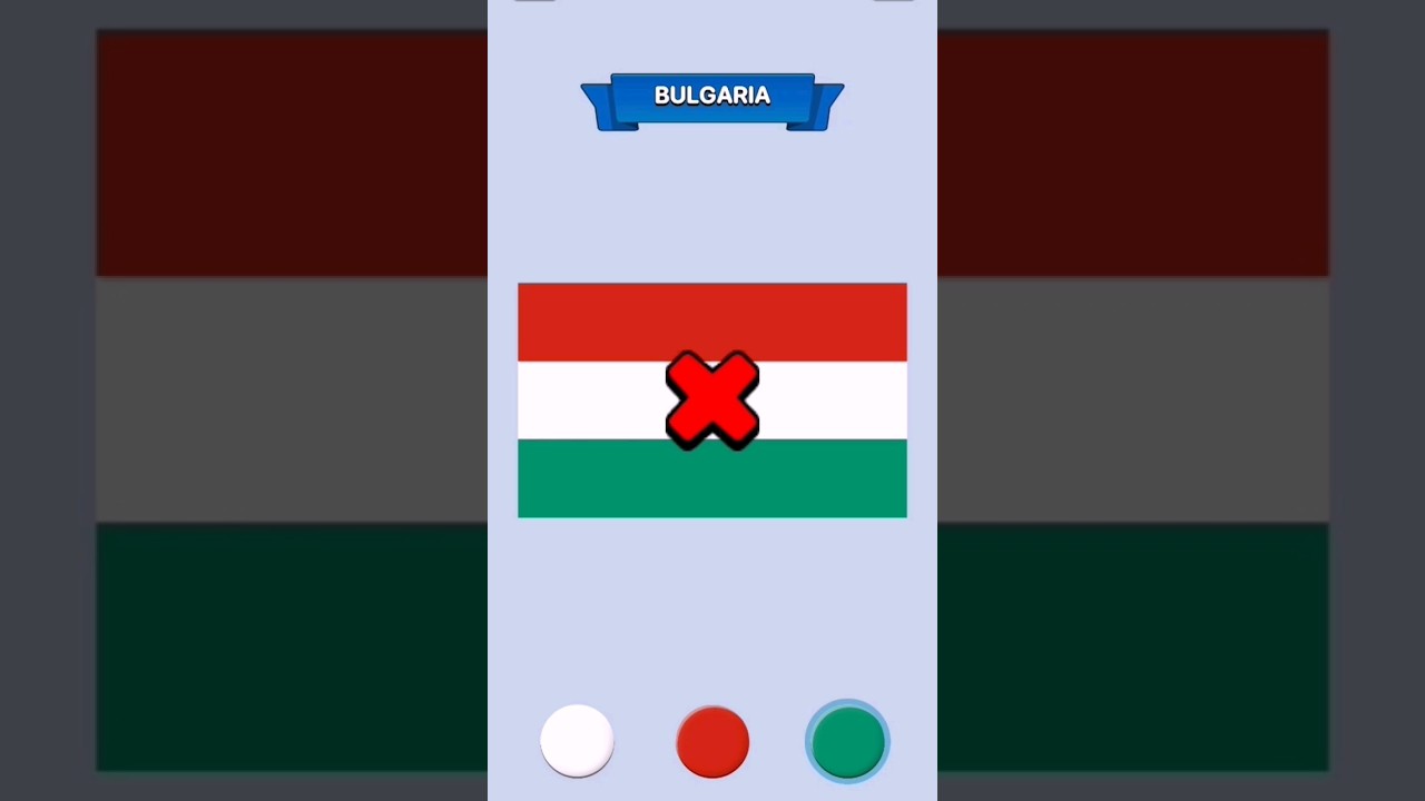 Bulgaria Flag colouring | Game | Gamer 