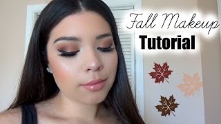 Fall Makeup Tutorial | Warm Copper Smokey Eye 2015