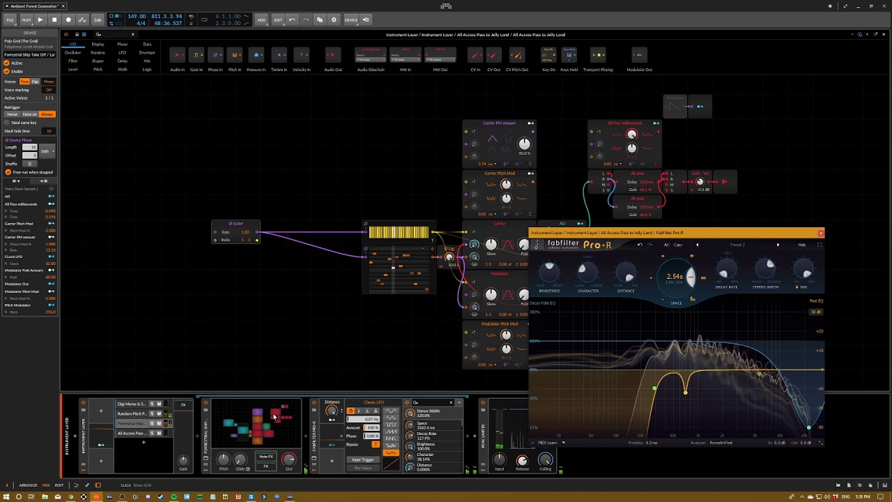 Aarãlku Generative Modular Bitwig Forest Psytrance Sound Design ...