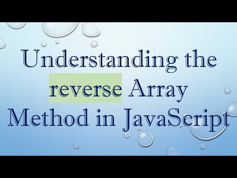 Understanding the reverse