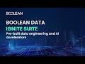 Boolean Data Ignite Suite - Pre-built Data and AI Accelerators