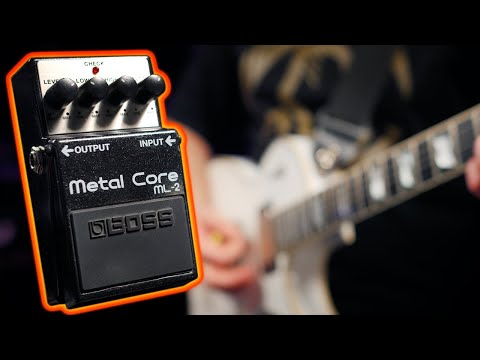 Педаль дісторшн для електрогітари BOSS ML-2 METAL CORE, видео 1