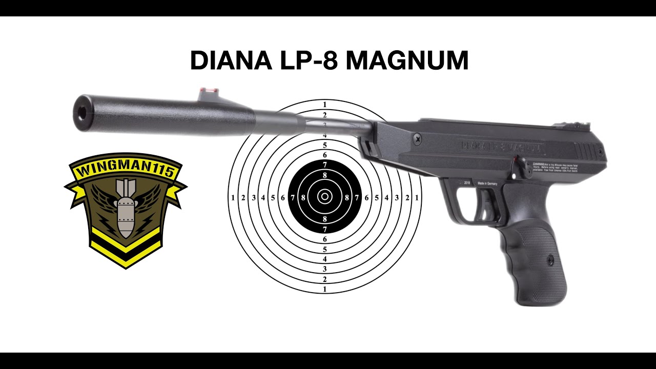 Diana LP8 Magnum — лучший пневматический пистолет за свои деньги