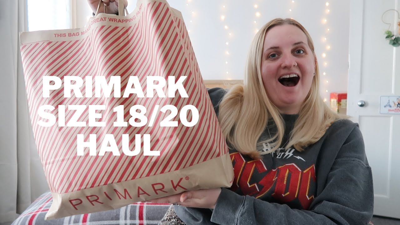 Primark haul from the biggest Primark, Birmingham! Size 18/20 | adoseofapril