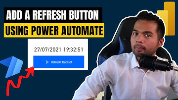 How to add a REFRESH DATA BUTTON in your Power BI Reports using Power Automate // Beginners Guide