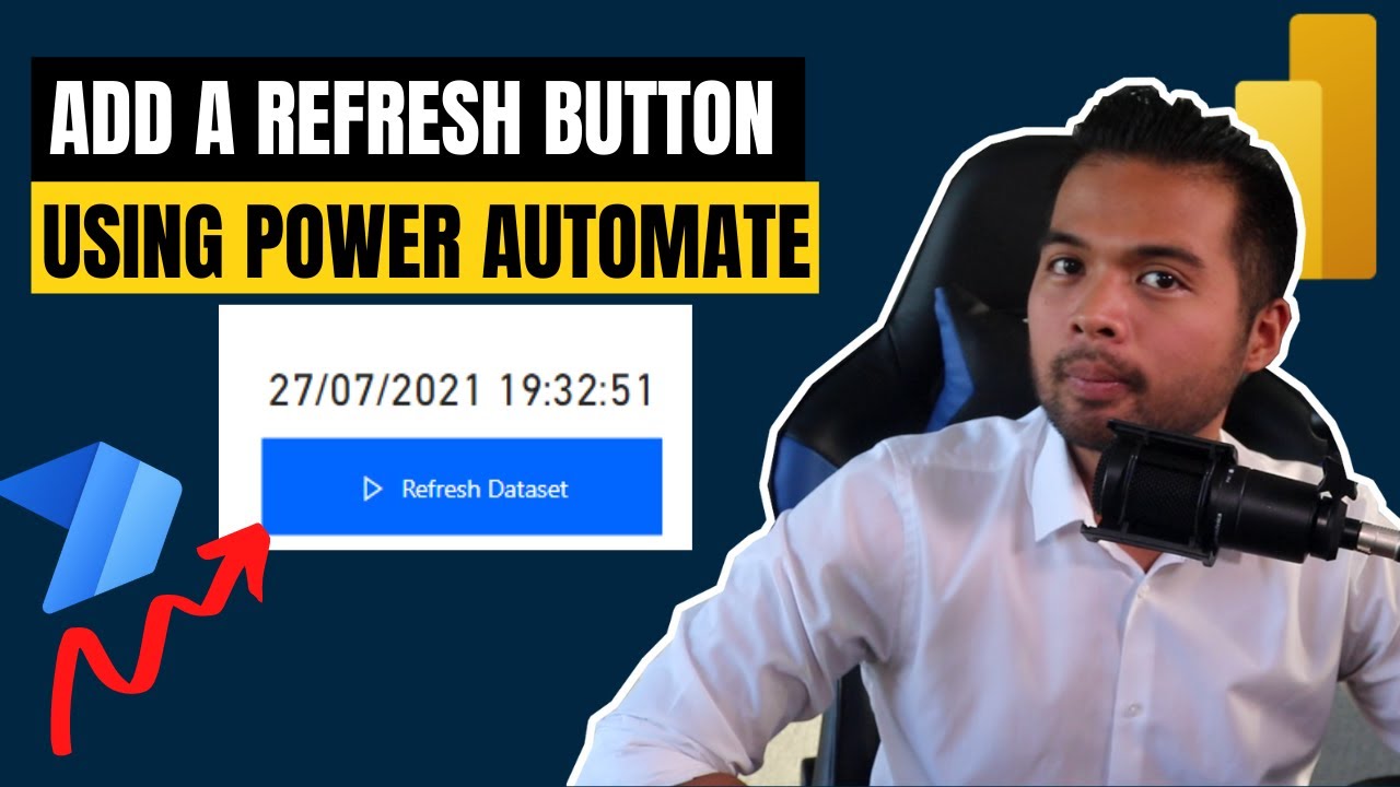 Power Bi Refresh Data Button