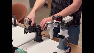 Master-Slave Robotic Arms | Real-Time Motion Following