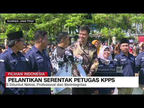 Pelantikan Serentak Petugas KPPS