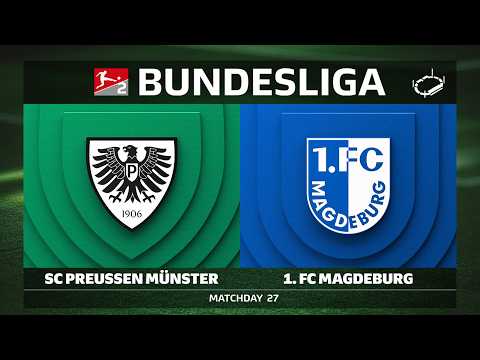 LIVE 🔴 SC Preußen Münster vs. 1. FC Magdeburg | Matchday 27 - Bundesliga 2 2025/26