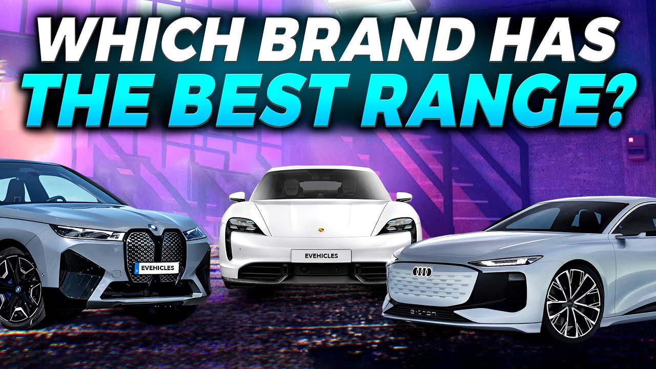 THE TOP 10 ELECTRIC CARS BY RANGE / TESLA, BMW, AUDI, VOLKSWAGEN & MORE