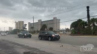 06-16-2023 Panama City Beach, FL  - Emergency Vehicle and Strong Winds