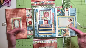 "Home Sweet Home"  Folio Using Graphic 45